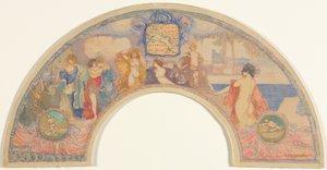 セビリアのお土産 作： Charles Edward Conder