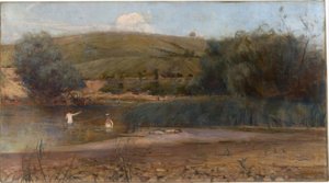 ヤラ、ハイデルベルク 作： Charles Edward Conder
