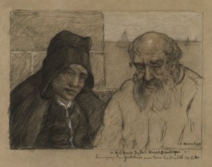 フランス農民 作： Charles Cottet