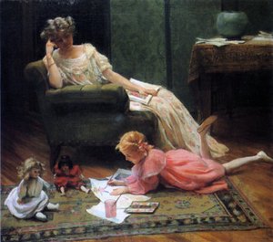 子供の遊びを見て、1909
