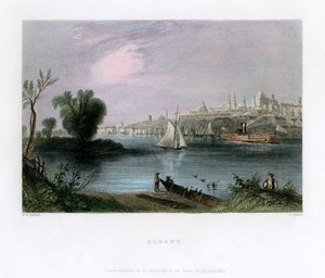 アメリカ合衆国、ニューヨーク州アルバニー、1837年。 作： Charles Cousen
