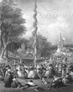 メイポール、1866 作： Charles Cousen