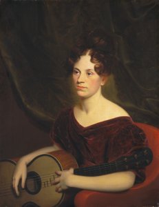 コーラ・リビングストン、c。 1833年。 作： Charles Cromwell Ingham