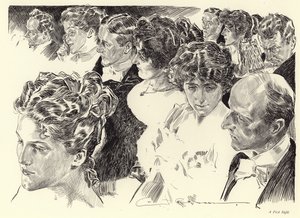 最初の夜 作： Charles Dana Gibson