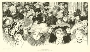 影響を受けやすい人から見たイースターの朝 作： Charles Dana Gibson