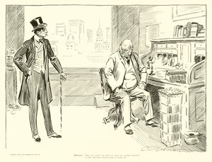 日常の人々 作： Charles Dana Gibson