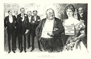 ひとりっ子（リトグラフ） 作： Charles Dana Gibson