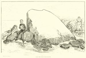 社会のはしごのイラスト 作： Charles Dana Gibson
