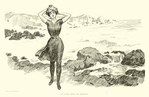 社会のはしごのイラスト 作： Charles Dana Gibson