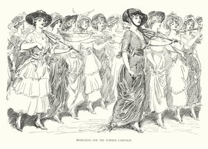 サマーキャンペーンへの動員（リトグラフ） 作： Charles Dana Gibson
