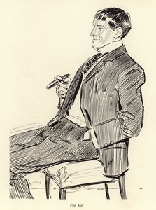 フィル・メイ、ポートレート 作： Charles Dana Gibson
