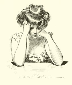 彼女はボトル博士にもかかわらず死ぬことにしました 作： Charles Dana Gibson