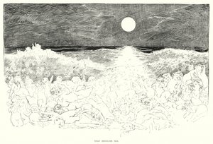 その無常な海（リトグラフ 作： Charles Dana Gibson