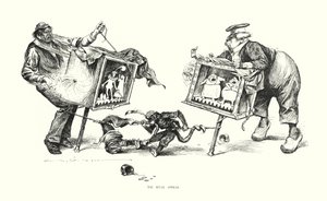 ライバル・オペラ（リトグラフ） 作： Charles Dana Gibson