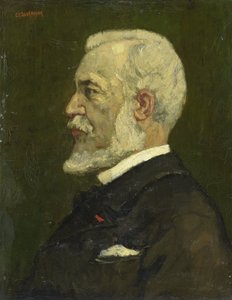 ヨハネス・ボスブーム (1817-91)、画家 作： Charles Dankmeijer (signed by artist)