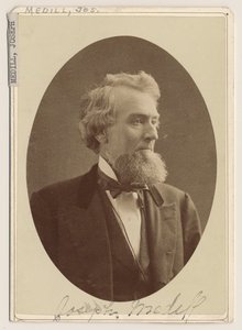ジョセフメディルの肖像、1876年頃 作： Charles Delevan Mosher
