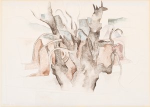 バミューダ: 木 作： Charles Demuth