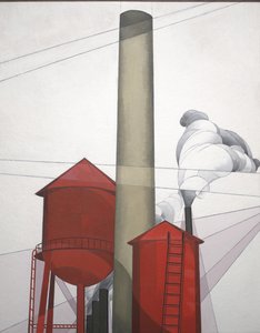 建物 作： Charles Demuth