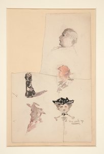 5つの数字 作： Charles Demuth