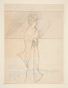 日本の淑女 作： Charles Demuth