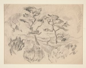 風景 (バミューダかプロビンスタウンか?) 作： Charles Demuth
