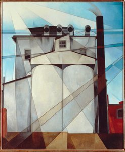 私のエジプト 作： Charles Demuth