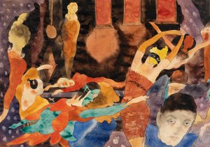 赤死病の仮面 作： Charles Demuth