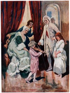 モーツァルト、20世紀初頭に王室のハートc1763を受賞 作： Charles Dudley Tennant