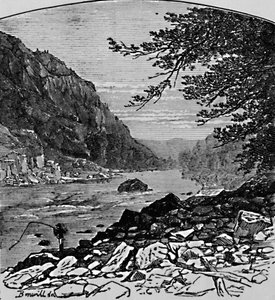 ロウアーカニョン、1883年 作： Charles E. H. Bonwill