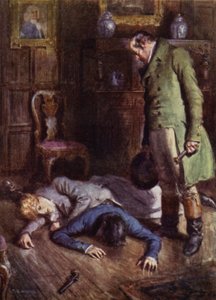 Jeffery Farnol による The Amateur Gentleman のイラスト (カラー リソ) 作： Charles Edmund (after) Brock