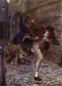Jeffery Farnol による The Amateur Gentleman のイラスト (カラー リソ)