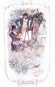 現実に成長する彼自身のビジョン 作： Charles Edmund Brock