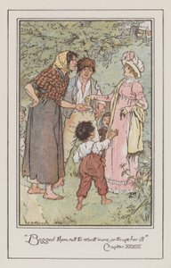ジェーン・オースティン著「エマ」の挿絵（カラーリトグラフ 作： Charles Edmund Brock