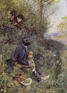 ケントのロマンス、ブロードハイウェイのイラスト 作： Charles Edmund Brock