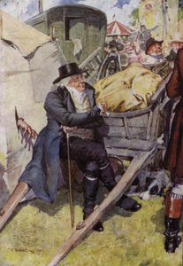 ケントのロマンス、ブロードハイウェイのイラスト 作： Charles Edmund Brock
