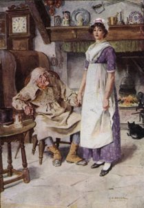 ケントのロマンス、ブロードハイウェイのイラスト 作： Charles Edmund Brock