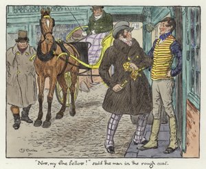 ピックウィック紙のイラスト 作： Charles Edmund Brock