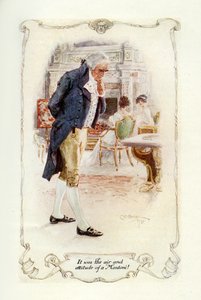 1907年のモントーニの空気と態度（イラスト） 作： Charles Edmund Brock