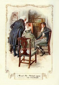 モーランド夫妻は驚きました......かなり、1907年でした（イラスト）