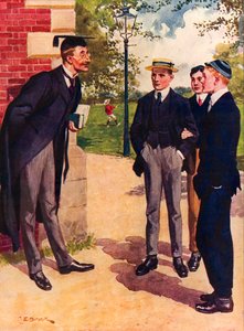 公立学校生活 作： Charles Edmund Brock