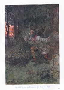 行為の実行者は木から跳躍しました 作： Charles Edmund Brock