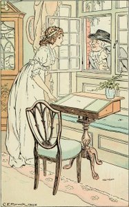 見知らぬ人を連れてきました 作： Charles Edmund Brock