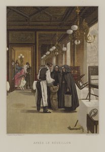 お正月後 作： Charles Edouard Delort