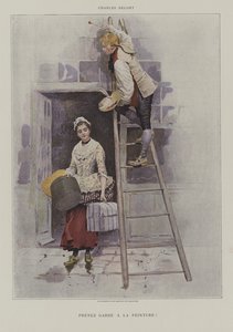 塗装には注意してください！ 作： Charles Edouard Delort