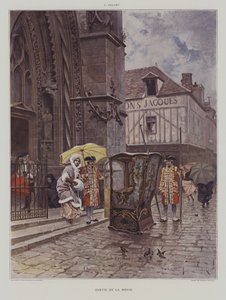 Sortie de la Messe（ミサの後に教会を去る）