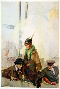 The Turmoil、pub からの The Home-Coming of Bibbs。 1915年。 作： Charles Edward Chambers