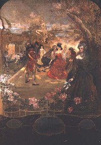 ボールで 作： Charles Edward Conder