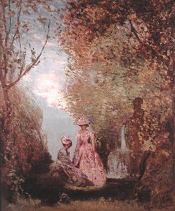 フォレストグラード（オイル） 作： Charles Edward Conder