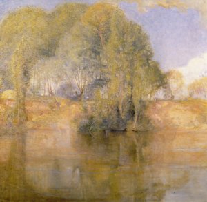 ヴェトゥイユ、1892年 作： Charles Edward Conder