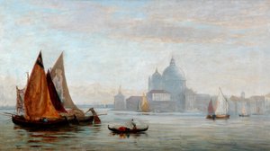 サンタマリアデッラサルーテ教会、ヴェネツィア、1875 作： Charles Edward Holloway